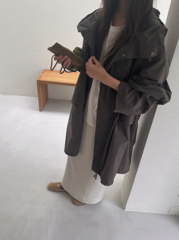 MARE韓國代購㊣女士新款休閑人氣時尚熱賣25秋冬職業長款風衣MARE長款風衣