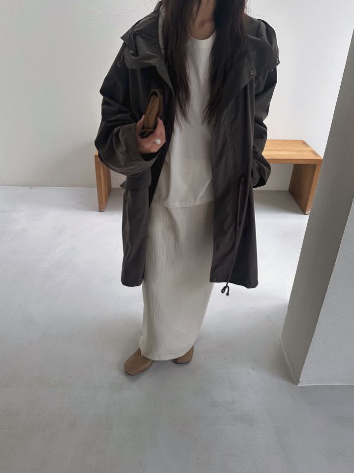 MARE韓國代購㊣女士新款休閑人氣時尚熱賣25秋冬職業長款風衣MARE長款風衣