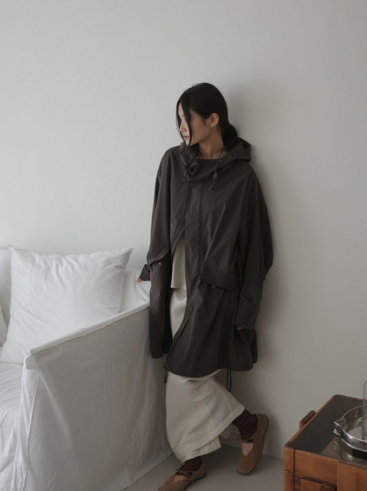 MARE韓國代購㊣女士新款休閑人氣時尚熱賣25秋冬職業長款風衣MARE長款風衣圖色3