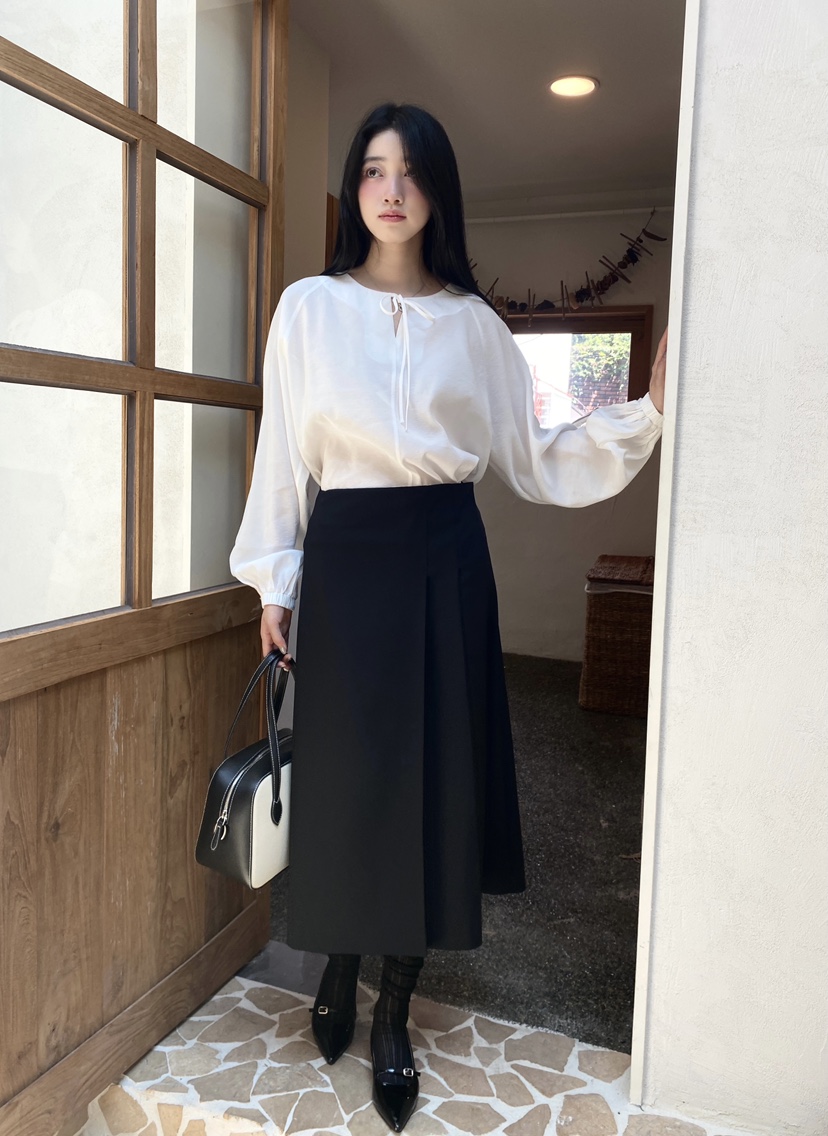 NDE東大門㊣實拍女裝新品真品25秋冬職業熱賣推薦襯衫蕾絲衫NDE襯衫/蕾絲衫