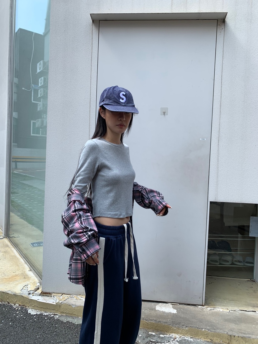 EYEL韓國直郵㊣女士新款真品休閑人氣熱賣職業時尚推薦長袖T恤EYEL長袖T恤