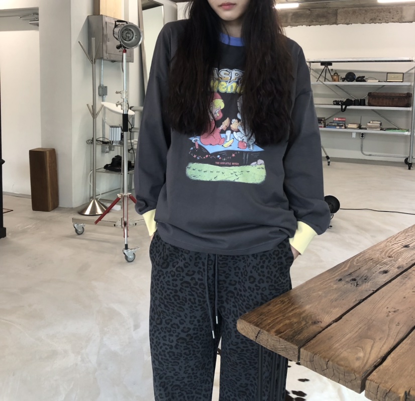 空東大門㊣實拍女士新款職業推薦時尚25秋冬休閑真品長袖T恤HANNA-A長袖T恤