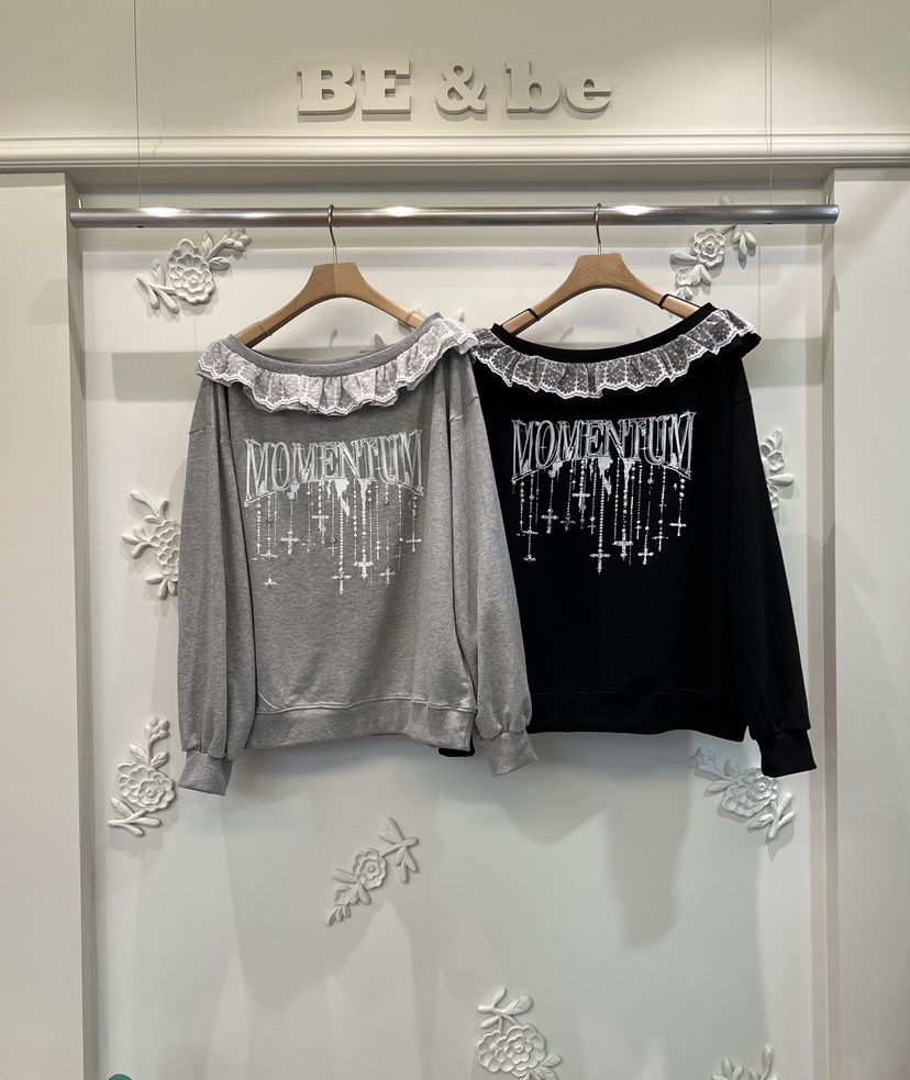 BE&amp;BE東大門㊣直郵女士新品推薦熱賣人氣職業休閑衛衣BE&be衛衣