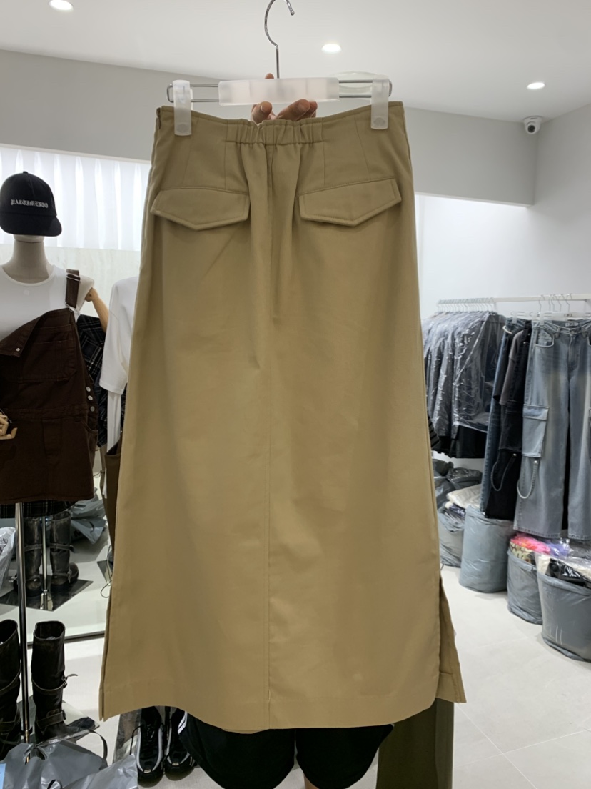 EYEL韓國直郵㊣女裝新款時尚25秋冬休閑人氣推薦真品職業長裙EYEL長裙