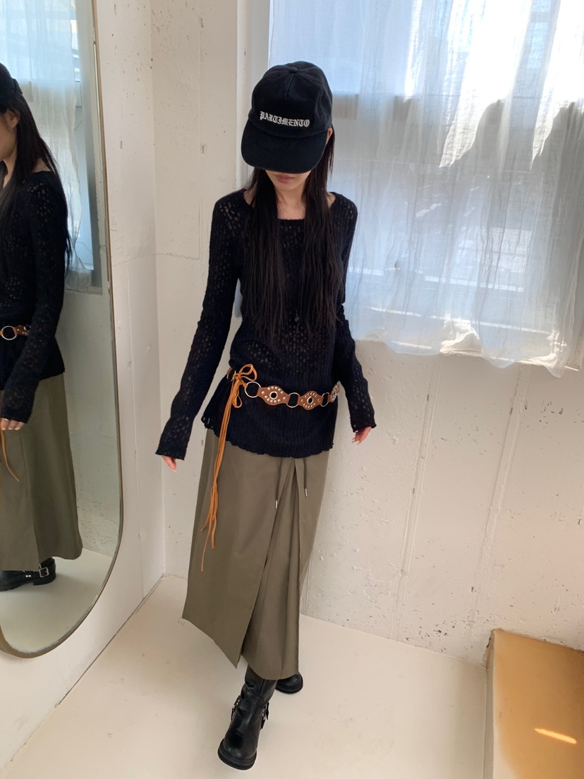 EYEL韓國直郵㊣女裝新款時尚25秋冬休閑人氣推薦真品職業長裙EYEL長裙