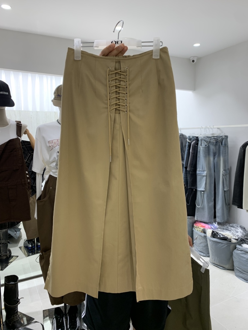 EYEL韓國直郵㊣女裝新款時尚25秋冬休閑人氣推薦真品職業長裙EYEL長裙圖色2
