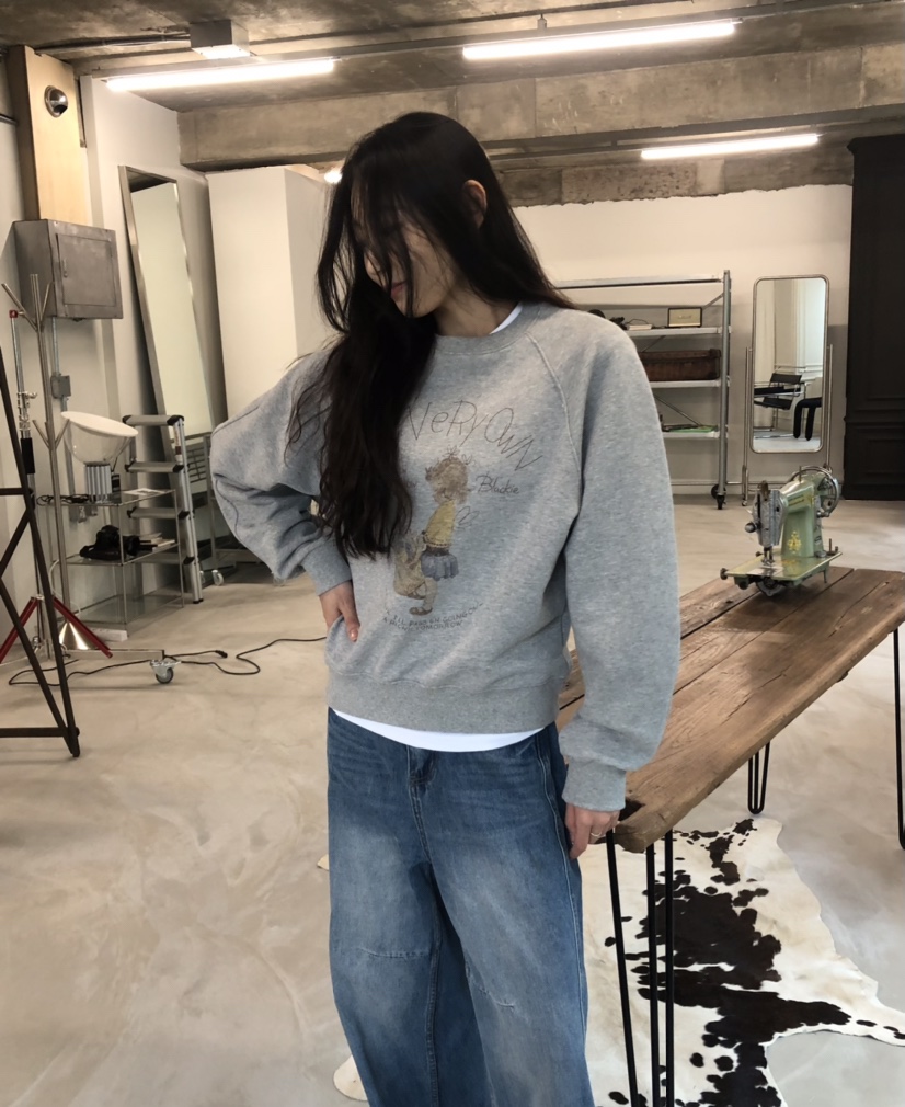 空東大門㊣直郵女裝新款推薦25秋冬時尚職業熱賣休閑人氣衛衣HANNA-A衛衣