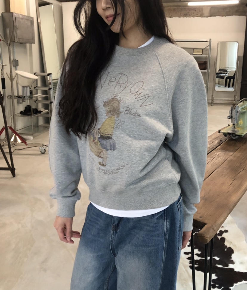 空東大門㊣直郵女裝新款推薦25秋冬時尚職業熱賣休閑人氣衛衣HANNA-A衛衣