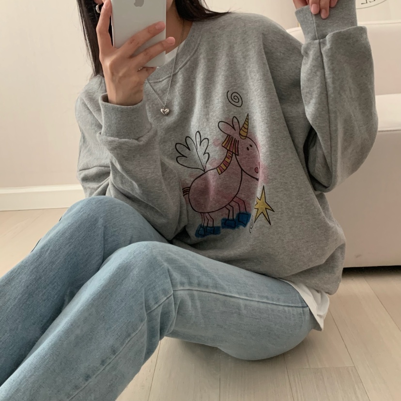 FROMJINI東大門㊣實拍女裝新品熱賣時尚推薦25秋冬人氣衛衣FROMJINI衛衣
