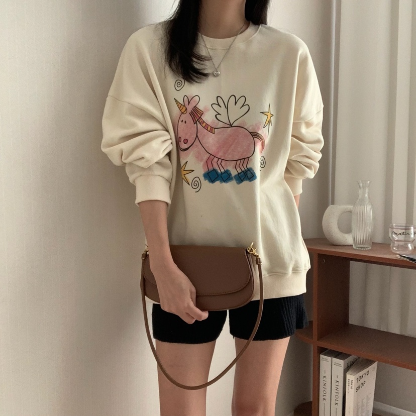 FROMJINI東大門㊣實拍女裝新品熱賣時尚推薦25秋冬人氣衛衣FROMJINI衛衣