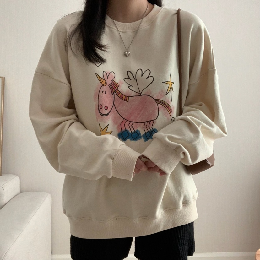 FROMJINI東大門㊣實拍女裝新品熱賣時尚推薦25秋冬人氣衛衣FROMJINI衛衣