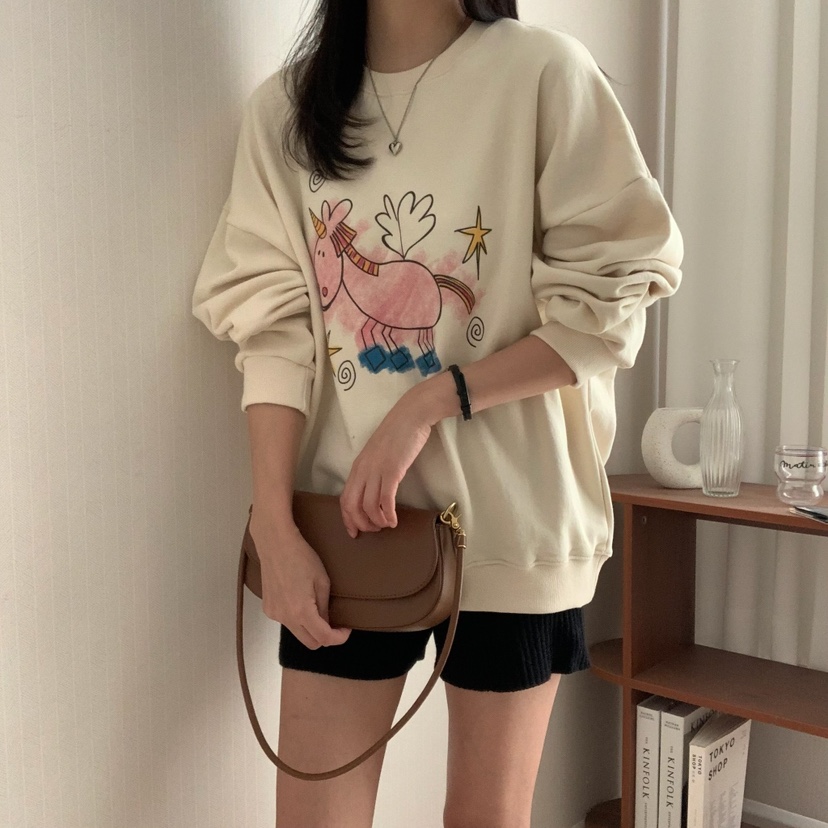 FROMJINI東大門㊣實拍女裝新品熱賣時尚推薦25秋冬人氣衛衣FROMJINI衛衣