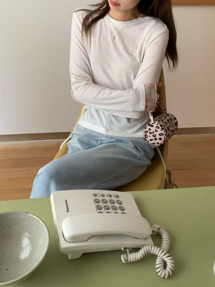 STAY HERE東大門㊣代購女士新品熱賣真品推薦針織衫雪紡褶皺STAY HERE針織衫圖色1