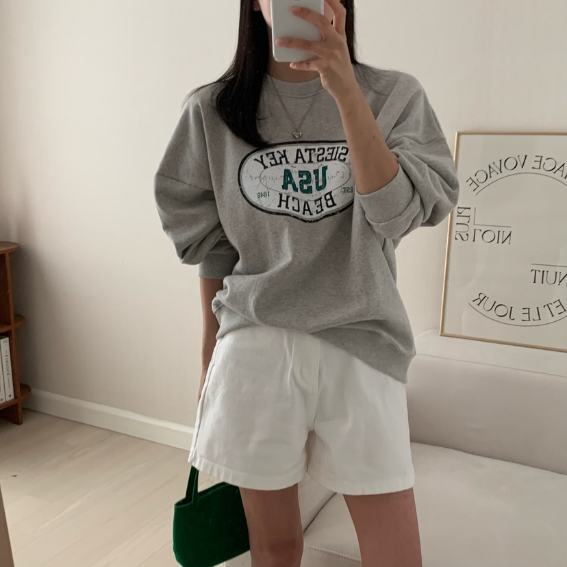 HELLO JINI韓國代購㊣女裝新品25秋冬時尚熱賣真品人氣衛衣HELLO JINI衛衣