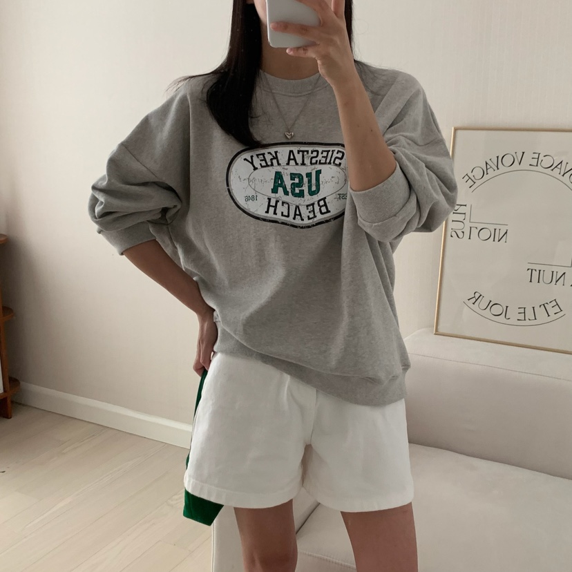 HELLO JINI韓國代購㊣女裝新品25秋冬時尚熱賣真品人氣衛衣HELLO JINI衛衣