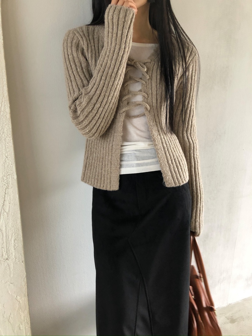 DARLUZ_MI韓國代購㊣女士新款人氣時尚真品職業針織衫不含內搭DARLUZ_MI針織衫