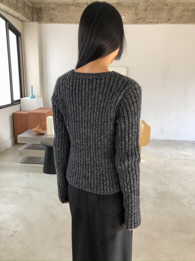 DARLUZ_MI韓國代購㊣女士新款人氣時尚真品職業針織衫不含內搭DARLUZ_MI針織衫