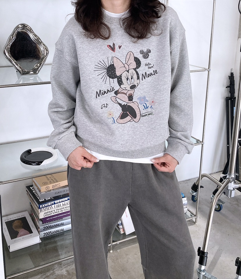 空韓國代購㊣女裝新品真品人氣休閑熱賣職業推薦時尚25秋冬衛衣HANNA-A衛衣