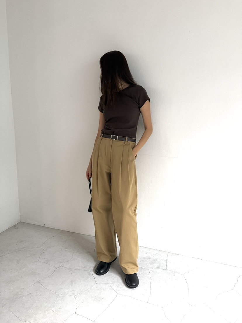MUSE-P東大門㊣實拍女裝新款推薦時尚休閑人氣休閑褲不含腰帶MUSE-P休閑褲