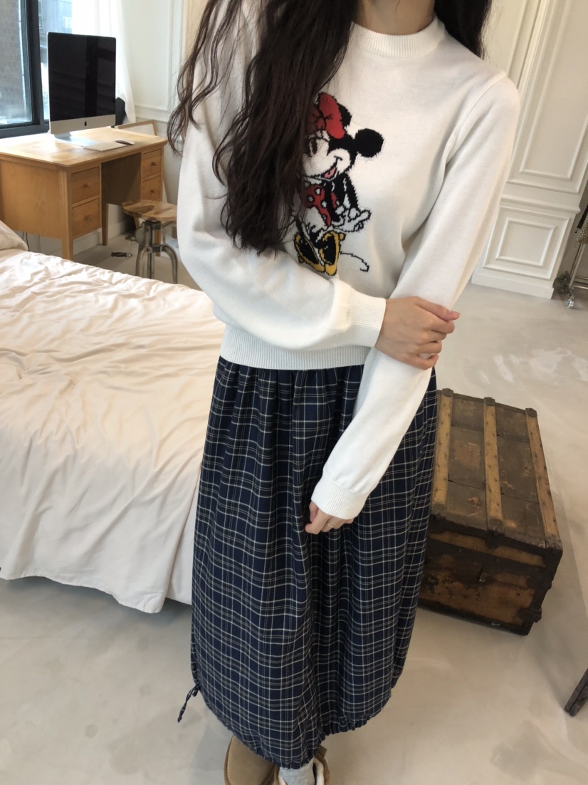 空韓國直郵㊣女裝新款休閑推薦真品熱賣時尚25秋冬人氣長裙HANNA-A長裙