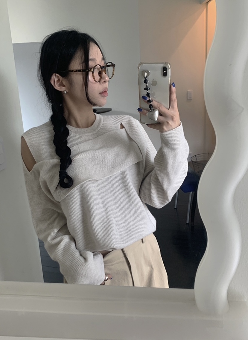 DAMBER韓國直郵㊣女裝新品熱賣推薦人氣25秋冬休閑職業針織衫DAMBER針織衫