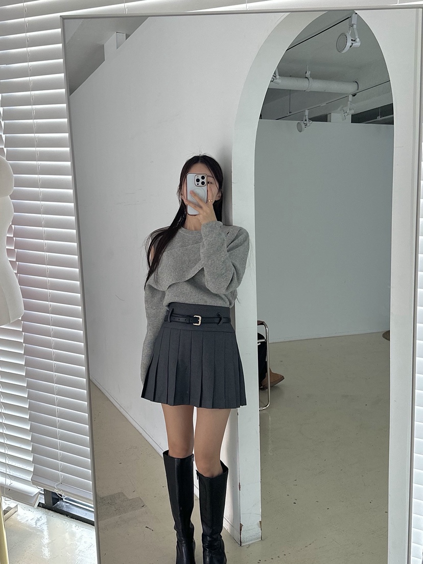 DAMBER韓國直郵㊣女裝新品熱賣推薦人氣25秋冬休閑職業針織衫DAMBER針織衫