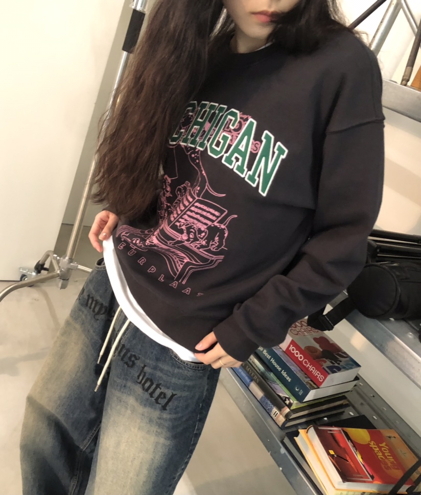 空東大門㊣代購女裝新品真品職業熱賣時尚25秋冬人氣休閑衛衣HANNA-A衛衣