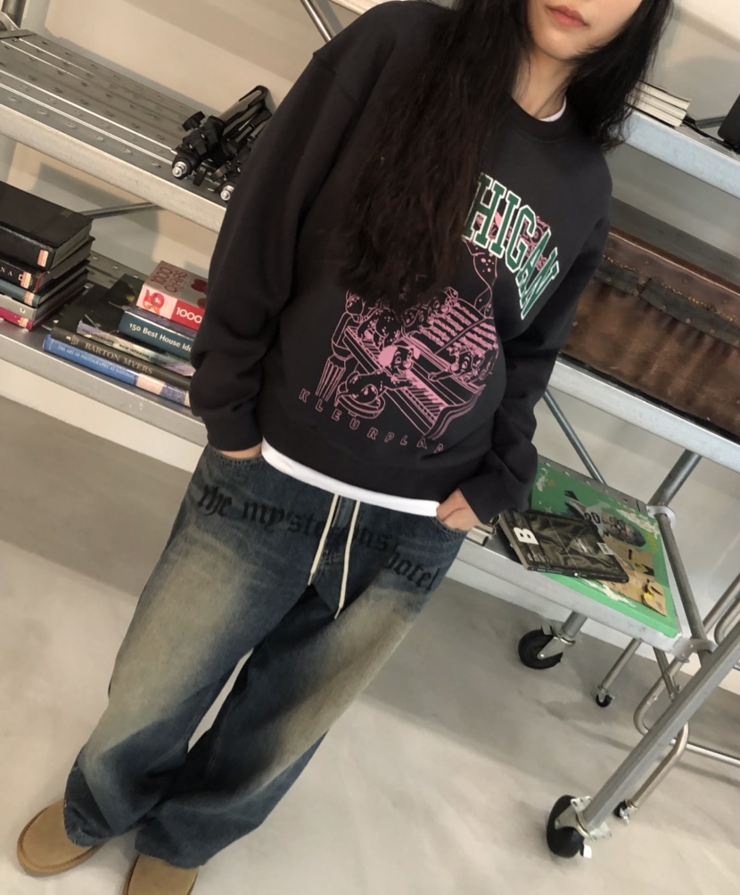 空東大門㊣代購女裝新品真品職業熱賣時尚25秋冬人氣休閑衛衣HANNA-A衛衣