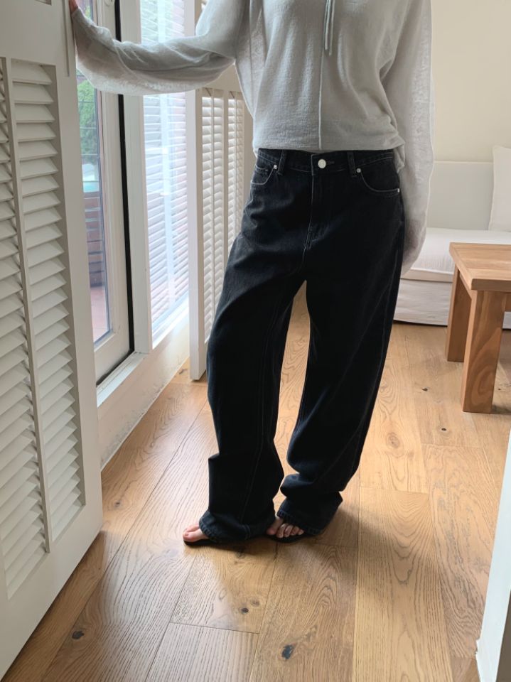 MARE韓國直郵㊣女裝新款真品人氣推薦職業25秋冬時尚牛仔褲MARE牛仔褲圖色1