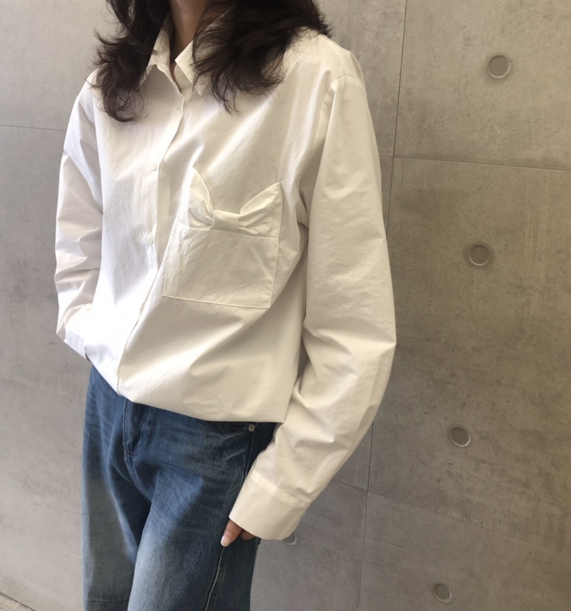 空韓國代購㊣女士新品職業推薦熱賣人氣真品時尚襯衫蕾絲衫HANNA-A襯衫/蕾絲衫