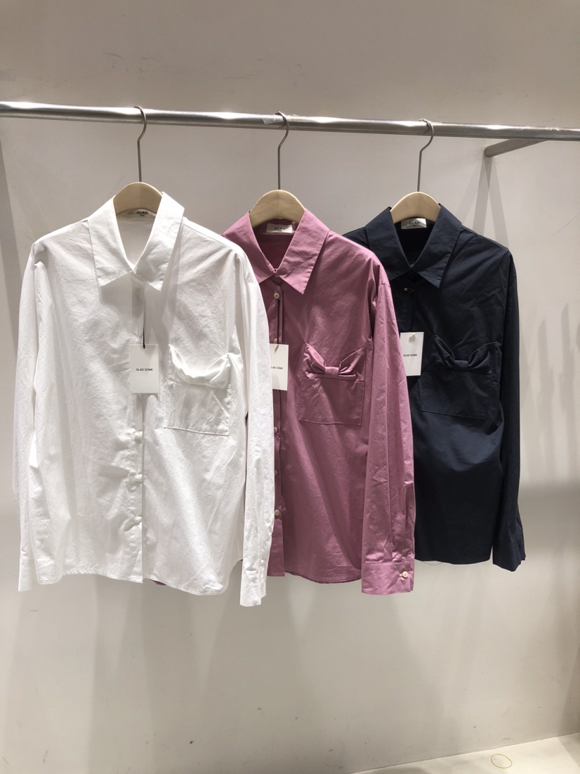 空韓國代購㊣女士新品職業推薦熱賣人氣真品時尚襯衫蕾絲衫HANNA-A襯衫/蕾絲衫