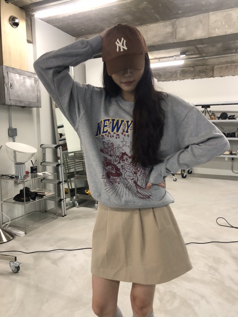 空東大門㊣直郵女裝新款人氣職業推薦時尚25秋冬熱賣真品衛衣HANNA-A衛衣