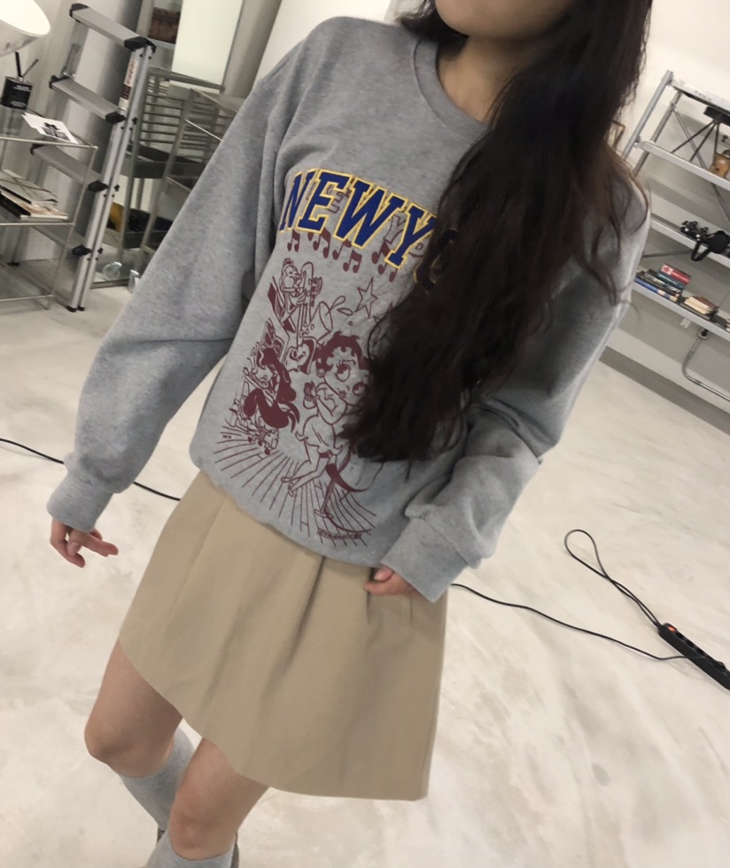 空東大門㊣直郵女裝新款人氣職業推薦時尚25秋冬熱賣真品衛衣HANNA-A衛衣