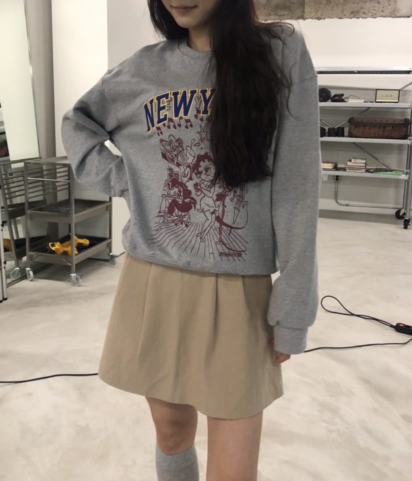 空東大門㊣直郵女裝新款人氣職業推薦時尚25秋冬熱賣真品衛衣HANNA-A衛衣