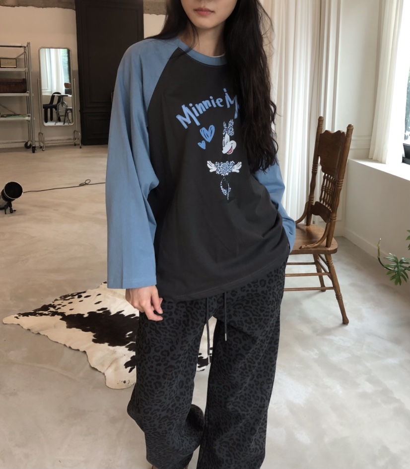 空韓國直郵㊣女士新品時尚推薦人氣職業25秋冬長袖T恤不含腰帶HANNA-A長袖T恤