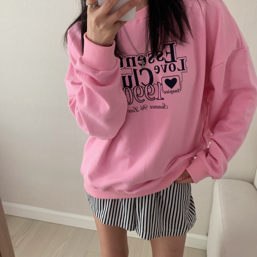 FROMJINI韓國代購㊣女士新品推薦時尚職業25秋冬熱賣真品衛衣FROMJINI衛衣