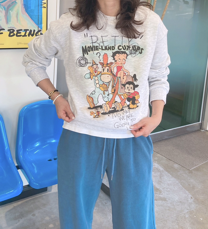 空韓國直郵㊣女裝新款25秋冬休閑推薦人氣熱賣真品職業衛衣HANNA-A衛衣