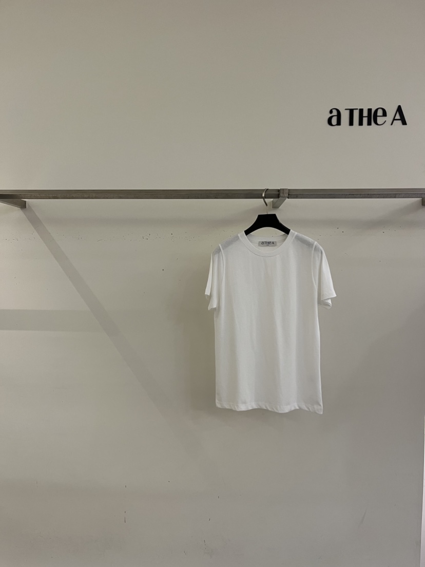 ATHEA韓國代購㊣女裝新款職業休閑真品推薦25秋冬人氣時尚T恤ATHEAT恤圖色1