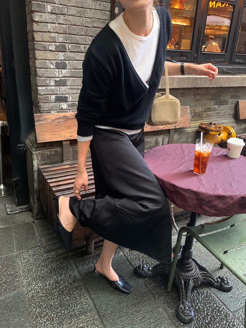 GILLI韓國直郵㊣女士新品25秋冬人氣熱賣推薦真品針織衫V領GILLI針織衫
