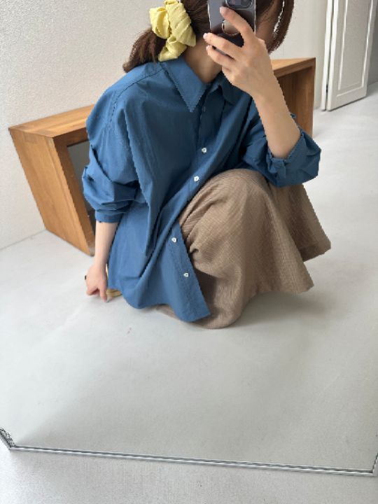 MARE韓國代購㊣女裝新款休閑熱賣職業真品25秋冬襯衫蕾絲衫MARE襯衫/蕾絲衫圖色4