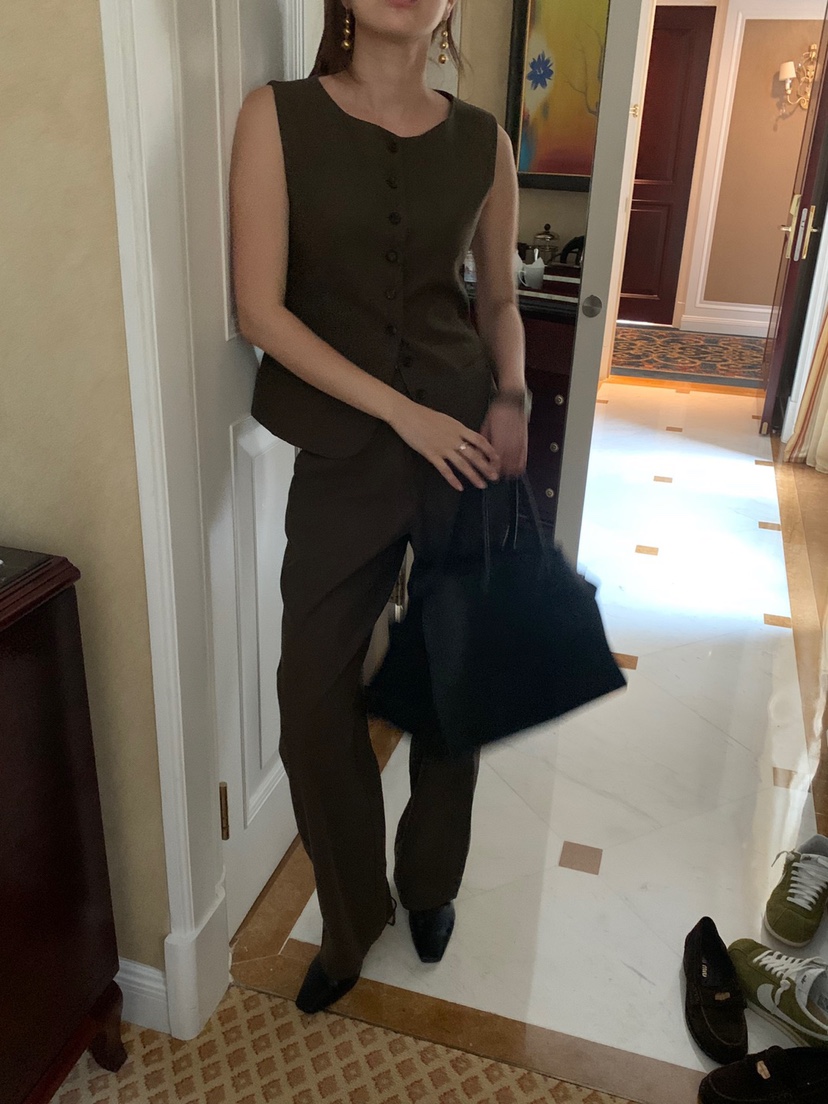 GILLI韓國直郵㊣女士新款時尚職業真品25秋冬推薦人氣休閑褲GILLI休閑褲
