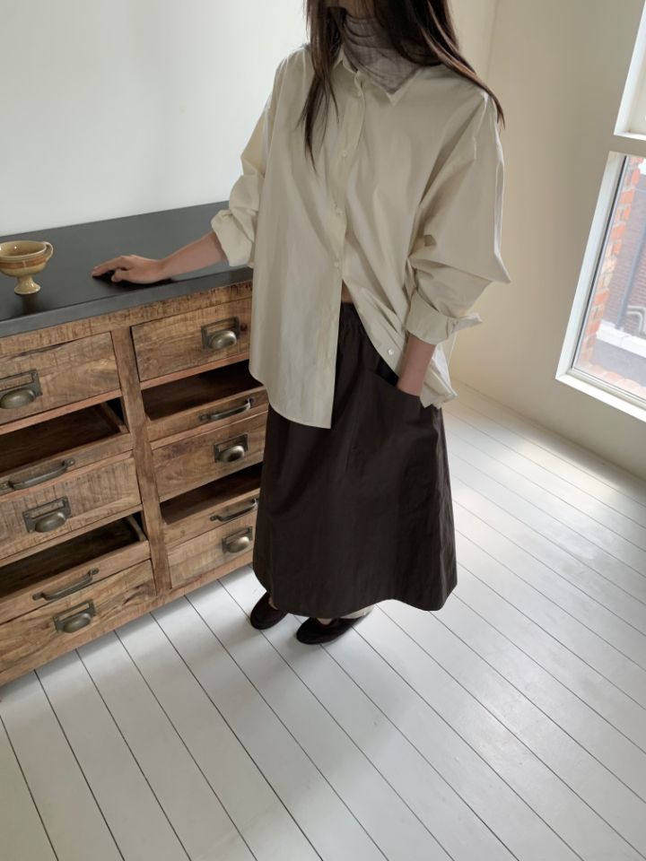 MARE韓國代購㊣女士新品職業熱賣人氣真品時尚25秋冬長裙口袋MARE長裙