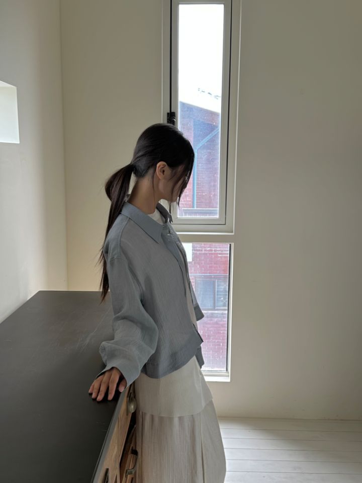 MARE東大門㊣直郵女士新款推薦熱賣25秋冬人氣襯衫蕾絲衫口袋MARE襯衫/蕾絲衫