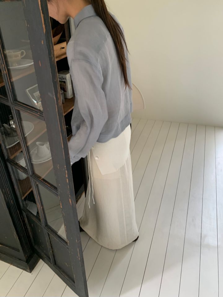 MARE東大門㊣直郵女士新款推薦熱賣25秋冬人氣襯衫蕾絲衫口袋MARE襯衫/蕾絲衫