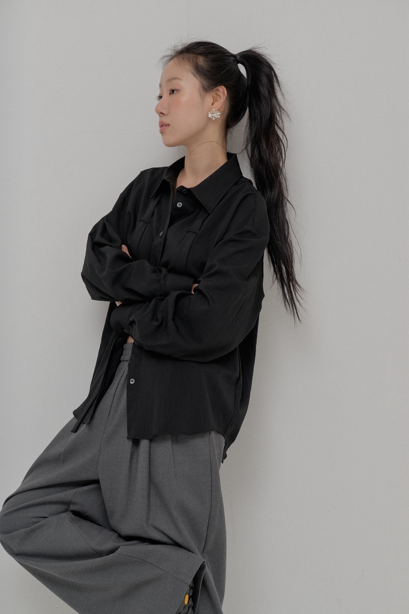 ATHEA東大門㊣直郵女裝新品25秋冬熱賣時尚人氣休閑襯衫蕾絲衫ATHEA襯衫/蕾絲衫