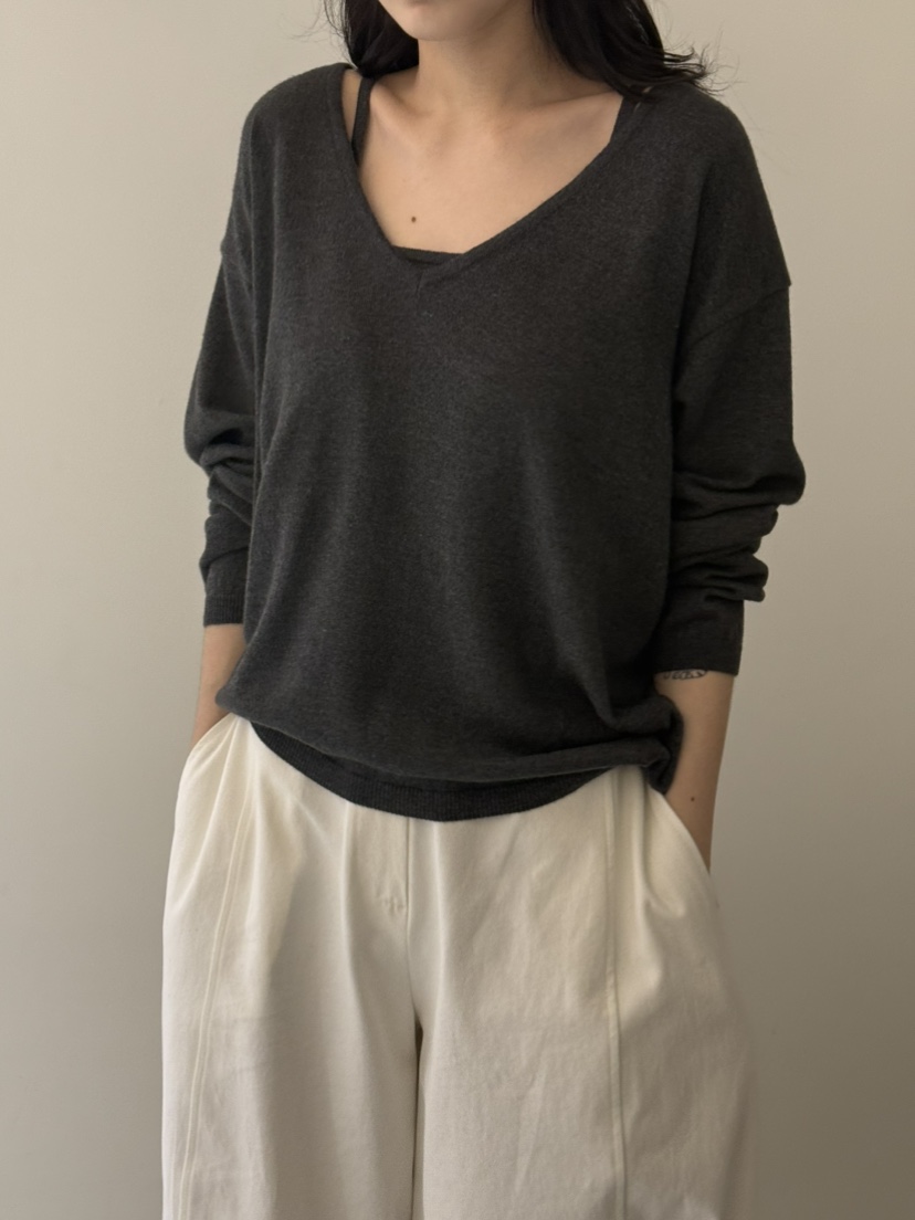 HOWFF韓國代購㊣女士新款真品休閑推薦職業熱賣人氣時尚針織衫HOWFF針織衫