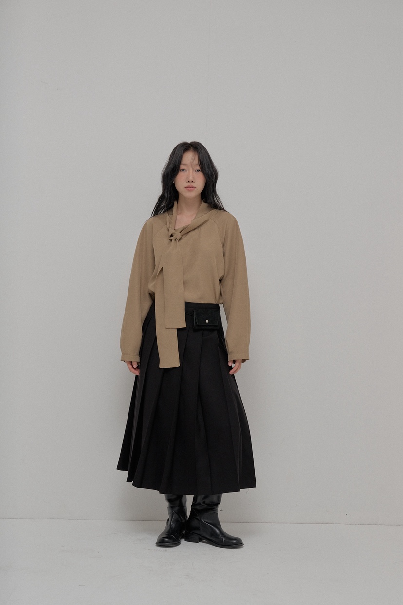ATHEA東大門㊣代購女裝新款25秋冬人氣半身裙中短裙不含腰包ATHEA半身裙/中短裙圖色1