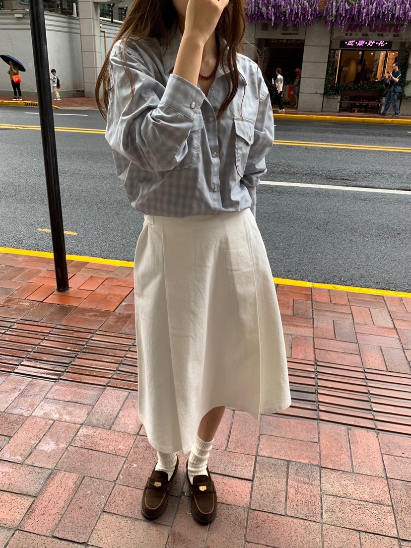 GILLI韓國代購㊣女士新品人氣推薦職業熱賣25秋冬半身裙中短裙GILLI半身裙/中短裙