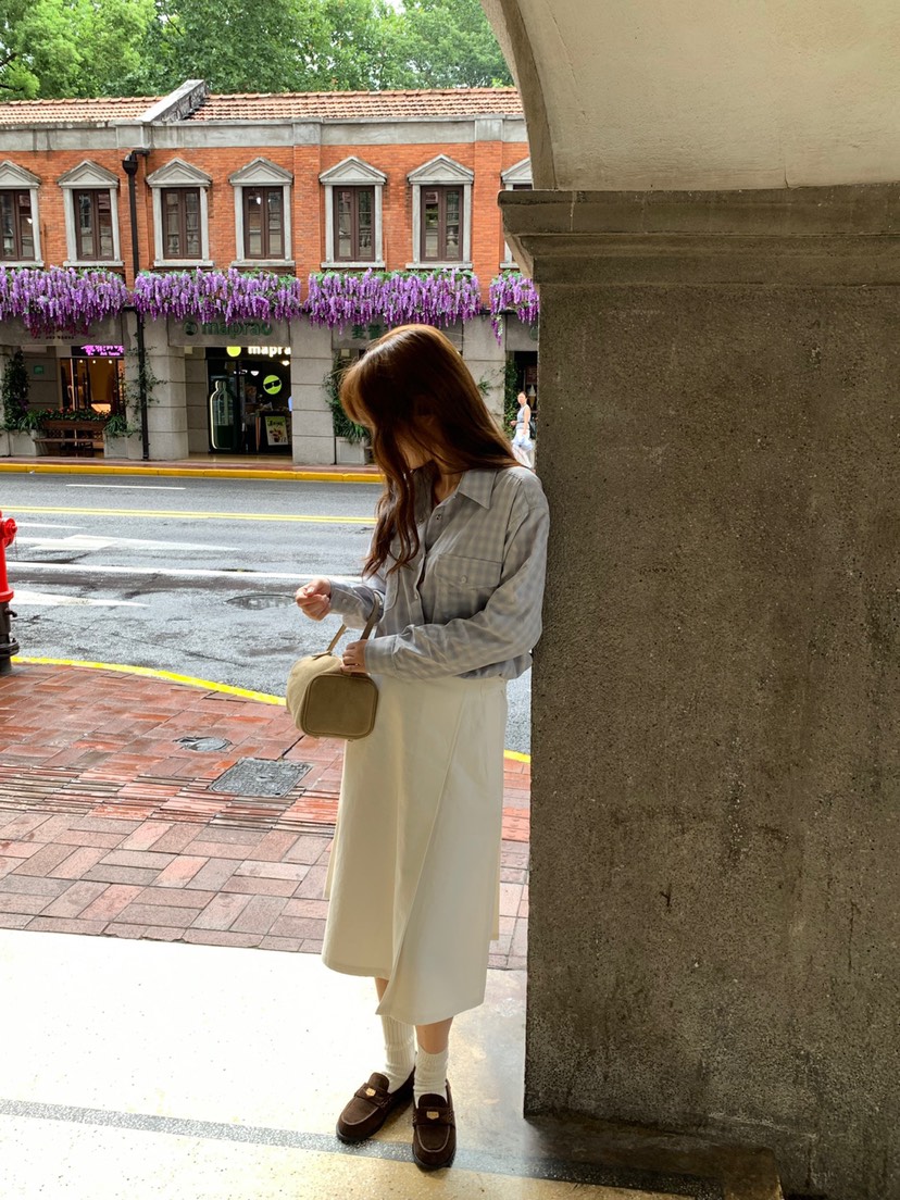 GILLI韓國代購㊣女士新品人氣推薦職業熱賣25秋冬半身裙中短裙GILLI半身裙/中短裙