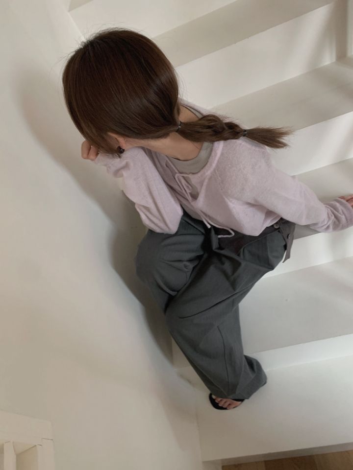MARE韓國直郵㊣女裝新款時尚25秋冬職業人氣熱賣針織衫雙面MARE針織衫